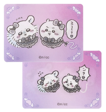[Pre-order] "Chiikawa" Magical Chiikawa Bad Version Lenticular Card - Momonga & Chiikawa